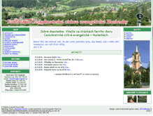 Tablet Screenshot of cce.huslenky.cz