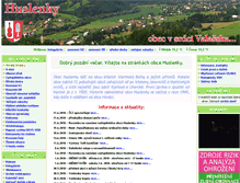 Tablet Screenshot of huslenky.cz